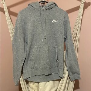 Nike Heather Gray Pullover Hoodie